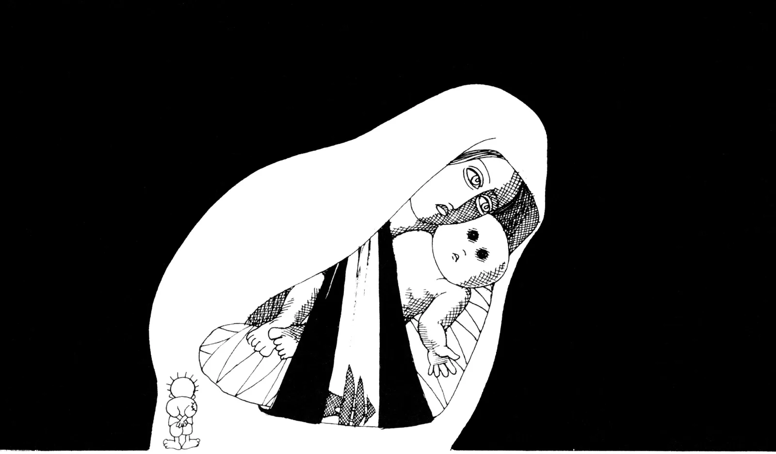 الأم اللبنانية الجريحة